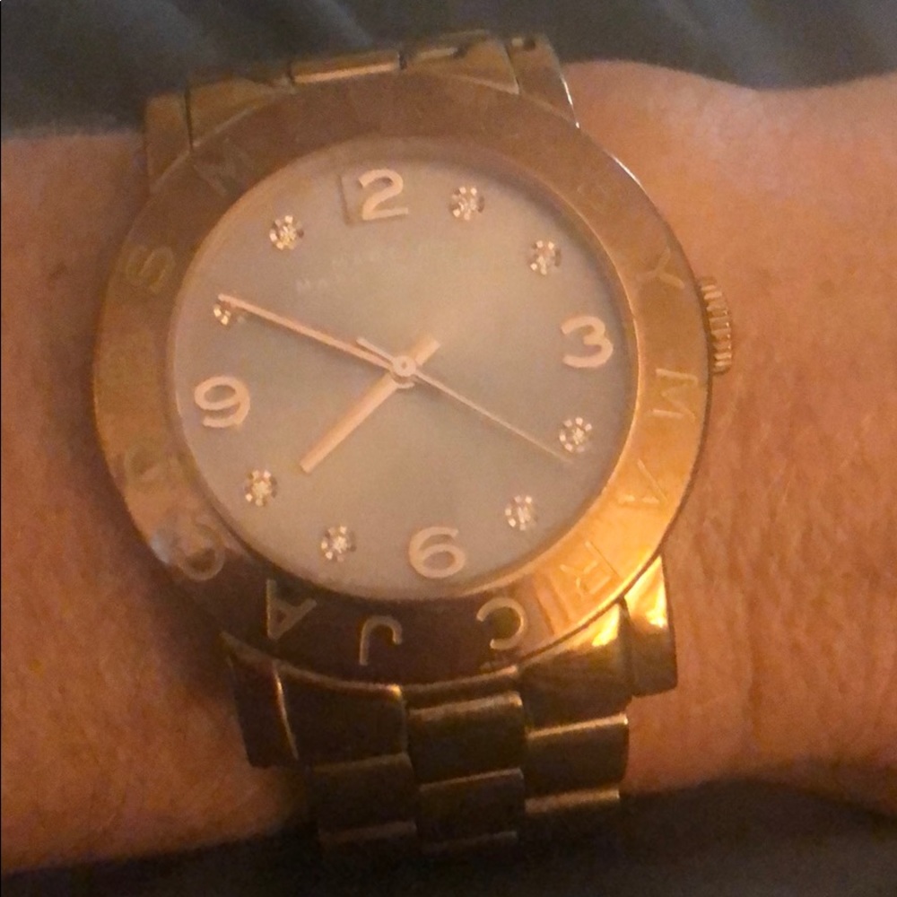 Marc Jacobs Gold Watch